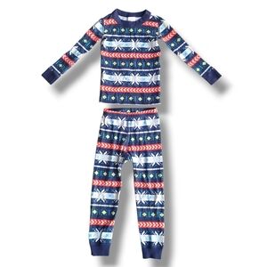Hanna Andersson Kids Holiday Long John Pajama Set Size US 4 / 100cm